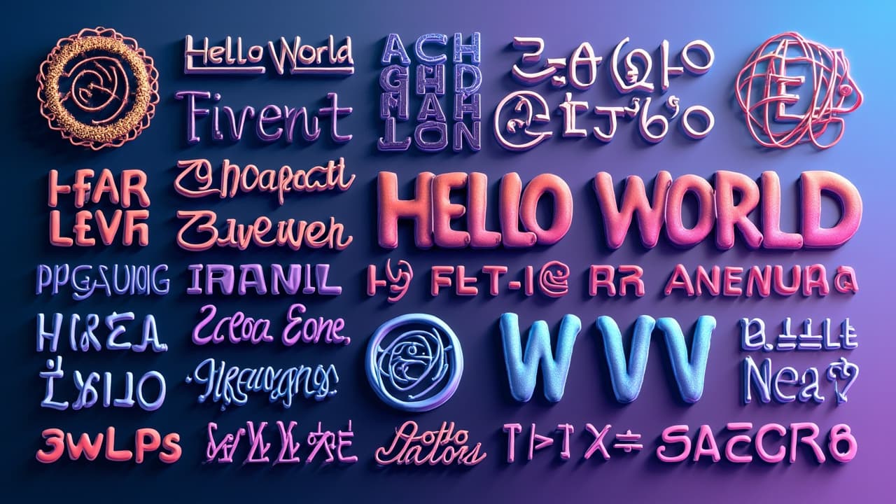 Unicode text styles showcase